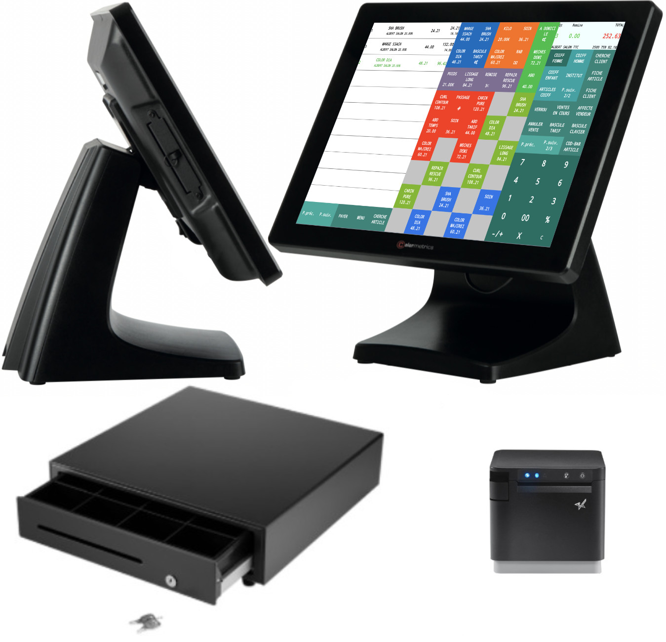 Caisse tactile tout-en-un