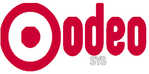 logo classic rouge odeo gestion financial caisse tactile et logiciel sur mesure